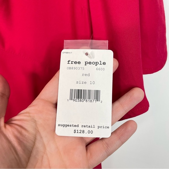 Free People Be My Baby Ruched Dress, size 10 - Picture 8 of 11